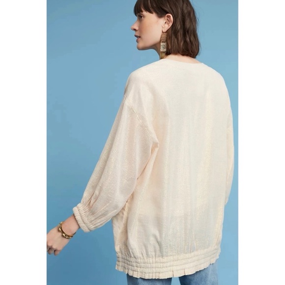 NWT Anthropologie Hei Hei Shimmer Daybreak Jacket. 3/4 Sleeve. XS/S - Picture 2 of 7